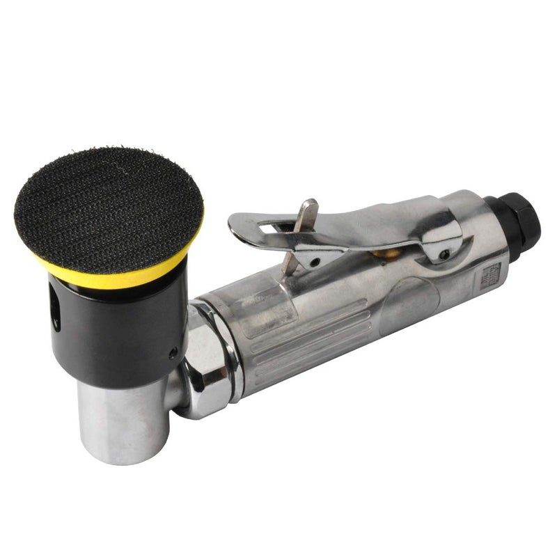 PROSHI 2" and 3" angle orbital sander, 3-inches random orbital air sander, pneumatic sander for auto sanding tools, dual-action polisher, angle head for tight work areas - Image 3